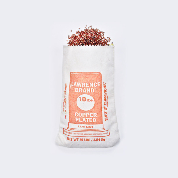 LAWRENCE COPPER SHOT #7.5 10LB BAG