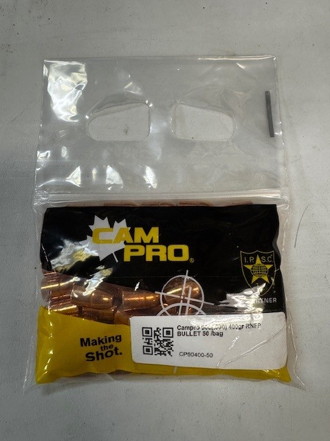 Campro 50c(.500) 400gr RNFP BULLET 50 /bag