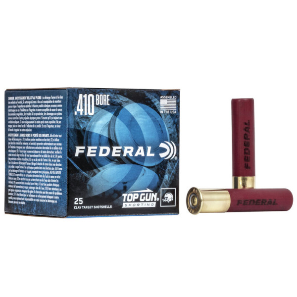 FEDERAL TOP GUN 410 2-1/2" 1/2oz 1330fps #7.5 25/box