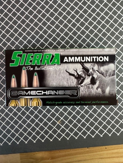 SIERRA AMMO 6.5 CREEDMOOR 130gr TGK GameChanger 20/box