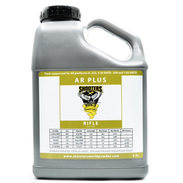Shooters World AR PLUS Smokeless Powder 8 Pound