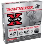 WINCHESTER SLUG 410br 2.5" RIFLD 1/5oz 1830fps 5/box