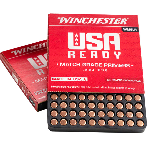 80984 WINCHESTER PRIMER LARGE RIFLE MATCH 1000/box - Image 1