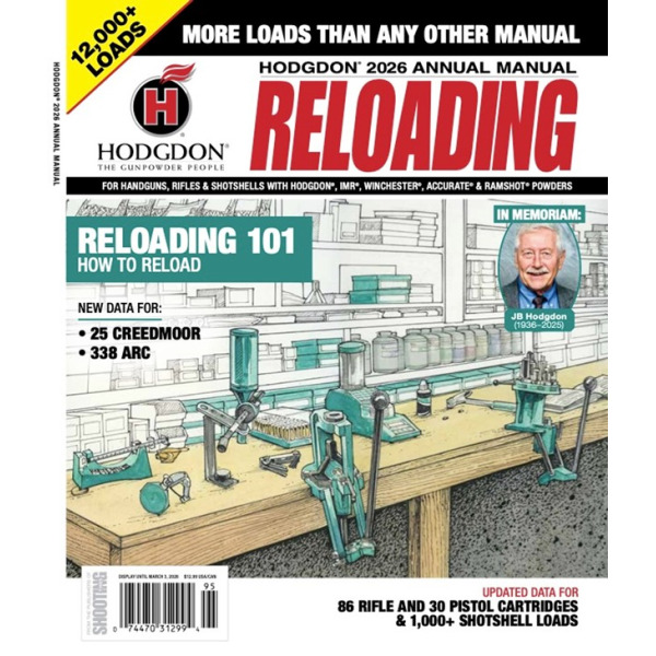 122663 HODGDON RELOADING ANNUAL MAGAZINE (2026) - Image 1