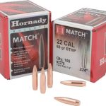 HORNADY 22c (.224) 68gr BTHP BULLET MATCH 100/Box