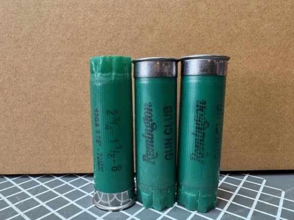 Prev Fired Remington Gun Club Hulls 12ga 2-3/4" 8 Crimp 100/Bag