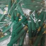 REMINGTON HULL .410br 3" 14mm PRIMED GREEN 100/bg