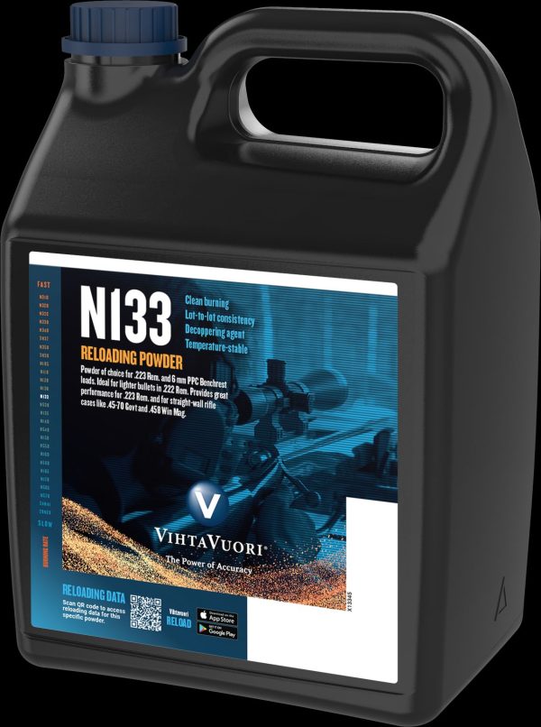 Vihtavuori Premium N133 Reloading Powder - 3.8Kg (8lb)