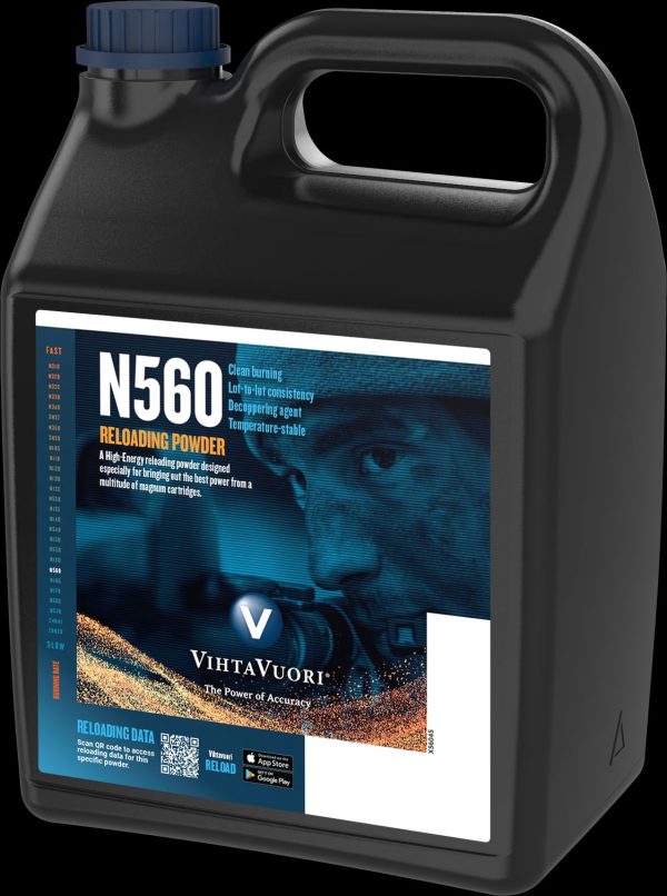 Vihtavuori Premium N560 Reloading Powder - 3.8kg (8lb)