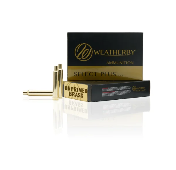 Weatherby Brass 257 Weatherby Unprimed Box of 50