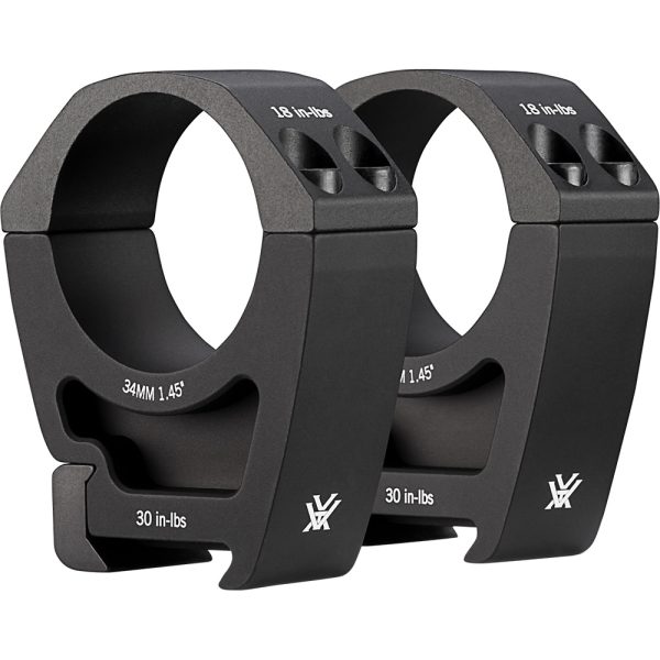Vortex Pro 34mm Rings - High 1.45"/36.8mm