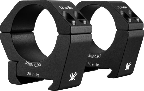 Vortex Sport 30mm Rings - Medium 0.9"/22.86mm