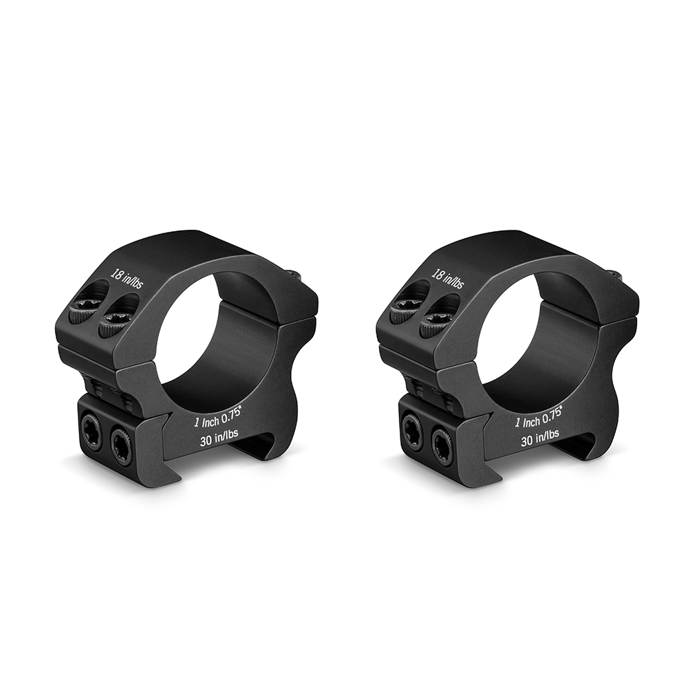 vt-pr1-l Vortex Pro 1-Inch Rings - Low 0.75"/19.0mm - Image 1