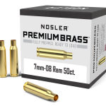 Nosler 7mm-08 Rem Premium Brass (50ct)