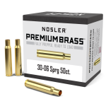 Nosler 30-06 Sprg Premium Brass (50ct)