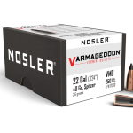 Nosler 22c (.224) 40gr FB Tipped Varmageddon (250ct)