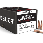 Nosler 22c (.224) 80gr HPBT Custom Competition (100ct)