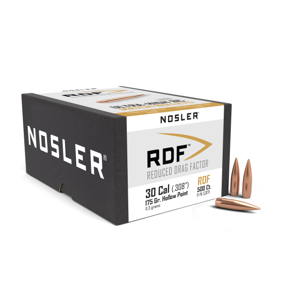 Nosler 30 cal (.308) 175gr RDF (500ct)