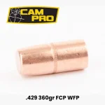 CamPro - 44cal (.429) 360gr Wide Flat Point 250/Bag